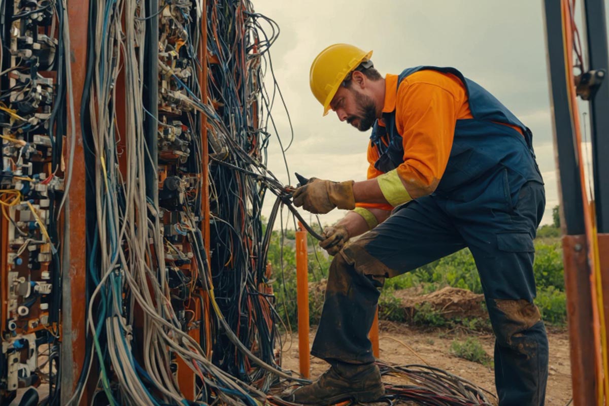 High Voltage Plant Electrification and Safety Setup